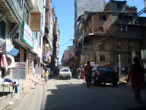 A view on Kathmandu