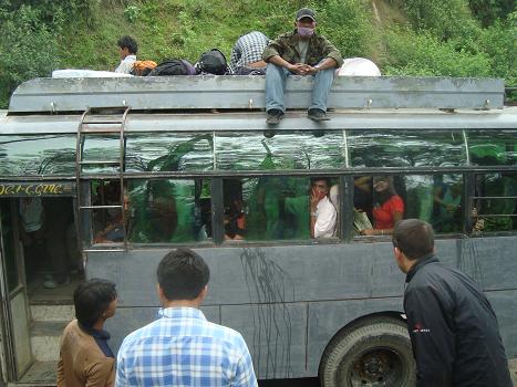 Bus from Jiri